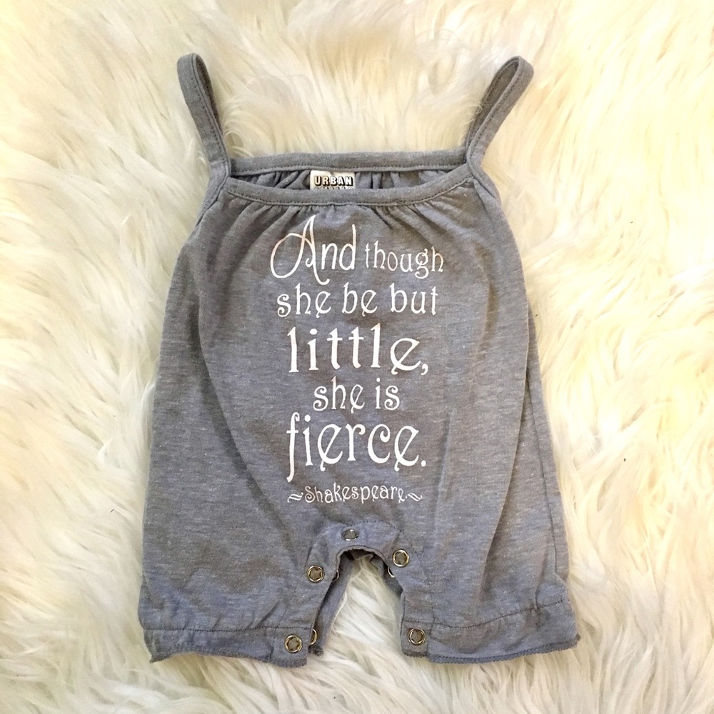 Shakespeare Baby Sleeveless Romper